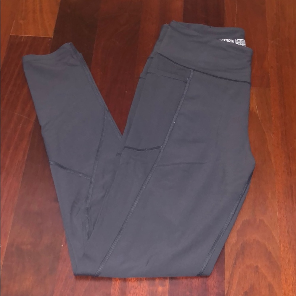 Gray Victoria's Secret Leggings with Pockets